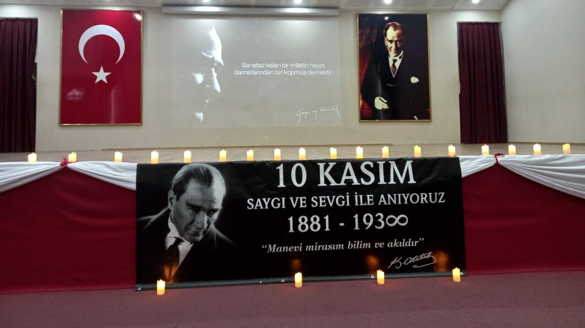 Türkiye Cumhuriyetinin kurucusu Ulu Önder Gazi Mustafa Kemal Atatürk'ü sevgi ,saygı, minnet ve özlemle andık.